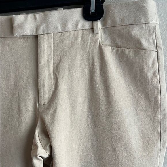 Banana Republic Women's Sloan Fit Tan in Size 12 - Picture 3 of 11